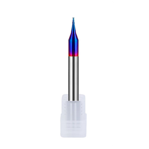 0.2mm-0.9mm micro end mill 2 flute Solid Carbide Flat Milling Cutter Nano Coated - Afbeelding 8 van 18