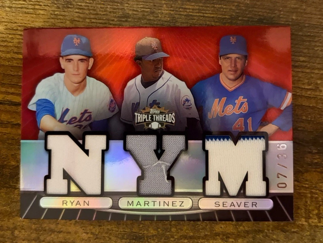 Topps Tom Seaver Baseball Serial Numbered Sports Trading Cards