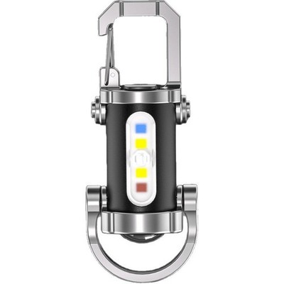 Super Bright Compact Keychain Flashlight with Efficient TYPE C Charging