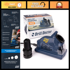 Electric Drill Bit Sharpener 3/32" to 1/2" - High Speed, Portable, for Steel & C