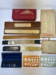 Technical Drawing Vintage Joblot SIMPLON French Curves Arclight Radius Etc B7