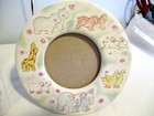 Vtg Lot of 3 Russ Baby's Christening Picture Frame Gift Ceramic & 2 Baby Frames — photo 7