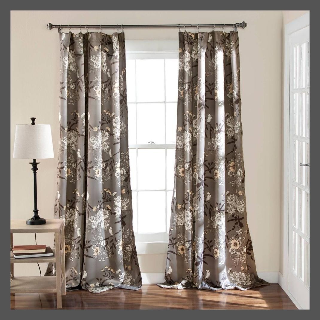 2pk 52x95 Светофильтрующие панели для штор в Ботаническом саду Серый - Пышный декор 3190₽