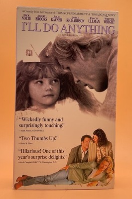 I'll Do Anything VHS 1994 Nick Nolte **Buy 2 Get 1 Free**