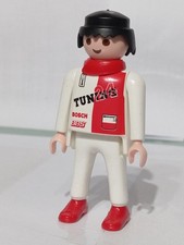 PLAYMOBIL FIGUR TUNNINGMECHANIKER REF 4321 WERKSTATT GARAGE AUTO