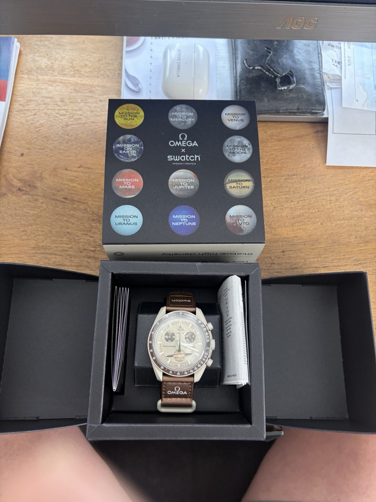 Swatch x Omega Bioceramic MoonSwatch Mission