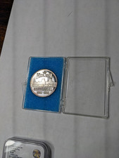 MIDLAND TX. 1 OZ SILVER ROUND MIDLAND TX CENTENIAL 1885 TO 1985 LIMITED TO 1000 104.39 per troy oz