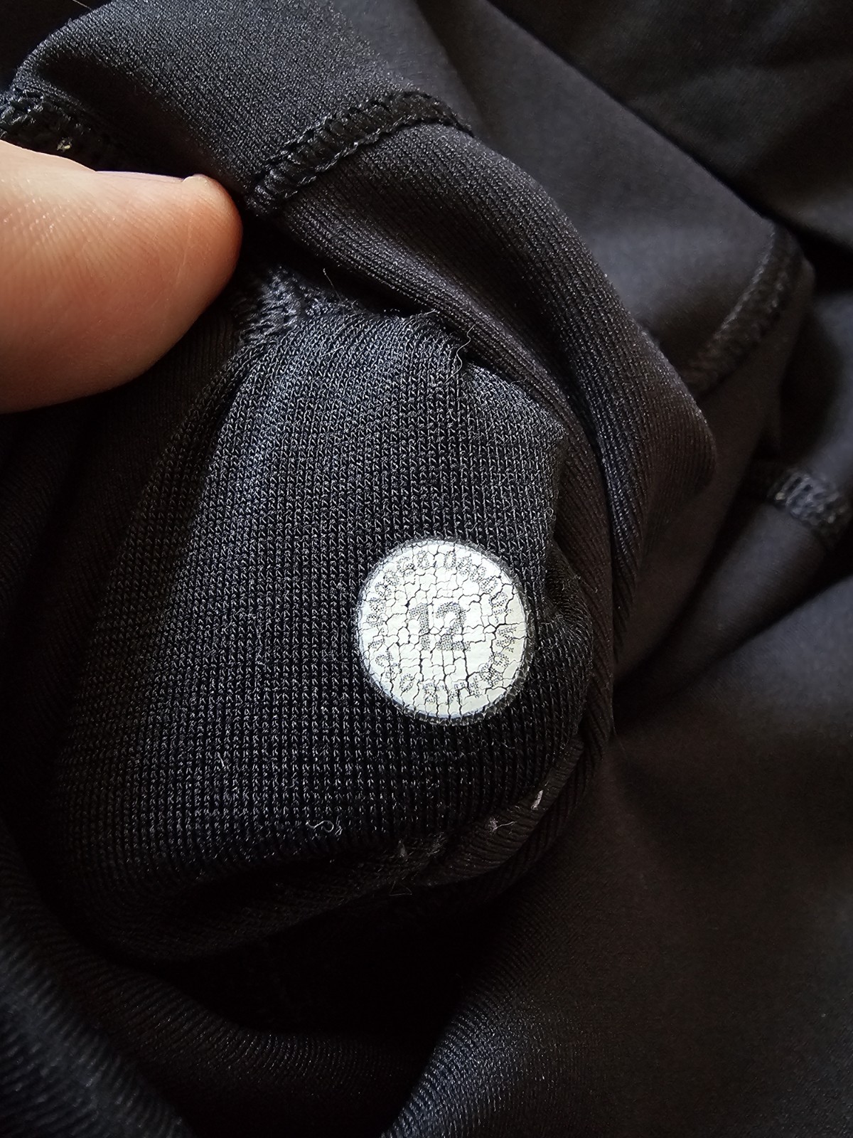Lululemon Align High Rise Leggings Crop Black UK Size 16 US 12 image 4