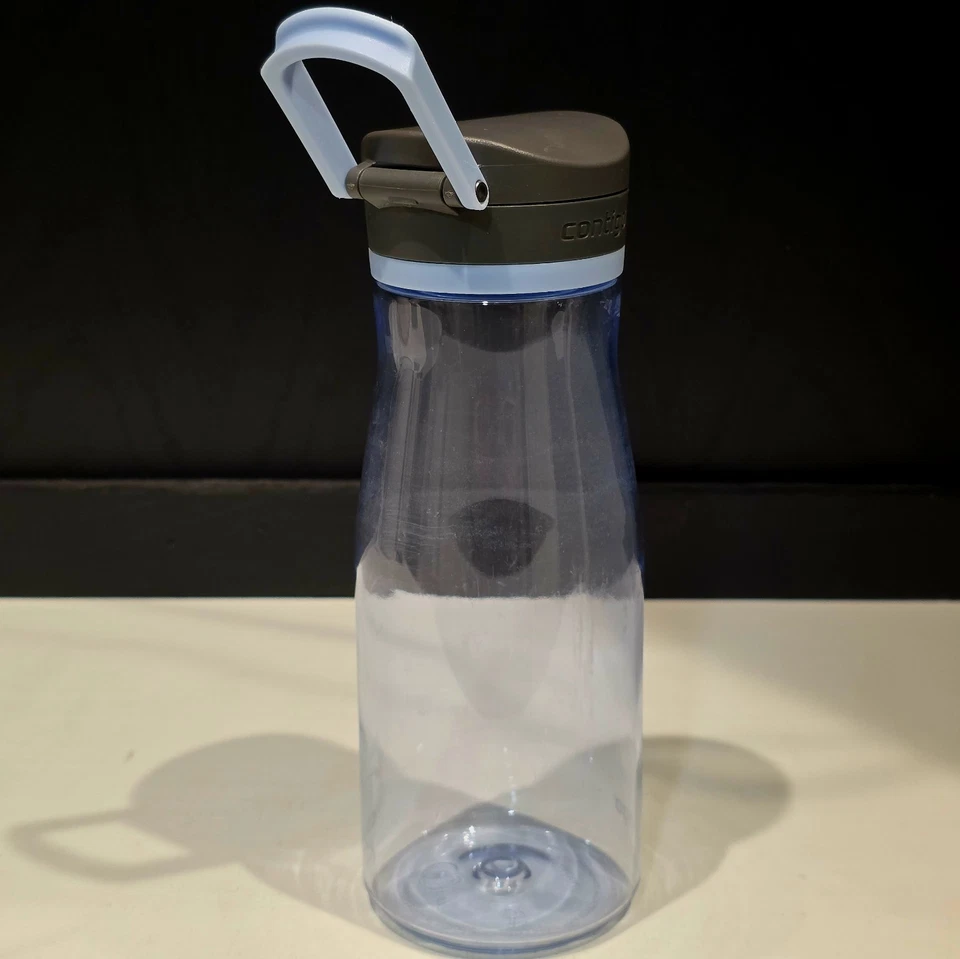 Contigo Jackson 2.0 32oz Tritan Water Bottle Black Leakproof Autopop Blue - Image 4 of 4