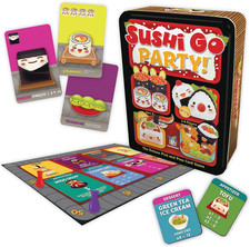Sushi Go Party Board Game  Strategy Card Game Age 8+