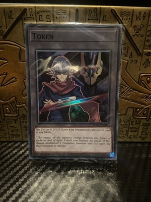 Yugioh - Declan & D/D/D Doom King Armageddon Token - TKN5-DE035 - Ultra - Sealed