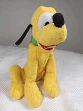 Disney Pluto Plush Just Play Stuffed Animal Mickey Mouse Yellow Dog 8"