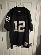 Authentic Mitchell & Ness 1976 Ken Stabler Oakland Raiders Jersey Sz 52 XXL 