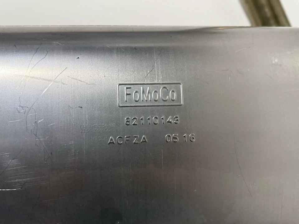 2013-2018 Ford Focus ST Oem Rear Muffler + Mid Pipe - Polished - FAST SHIPPING - Image 2 of 4