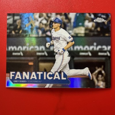 2025 Topps Chrome Fanatical COREY SEAGER (#FAN-11) Rangers SSP