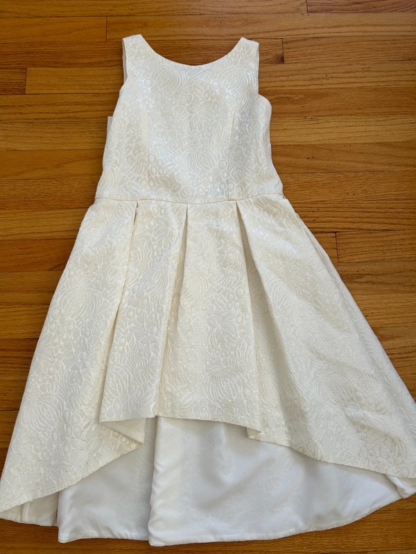brand new Zoe Ltd Girls White Dress Size 10