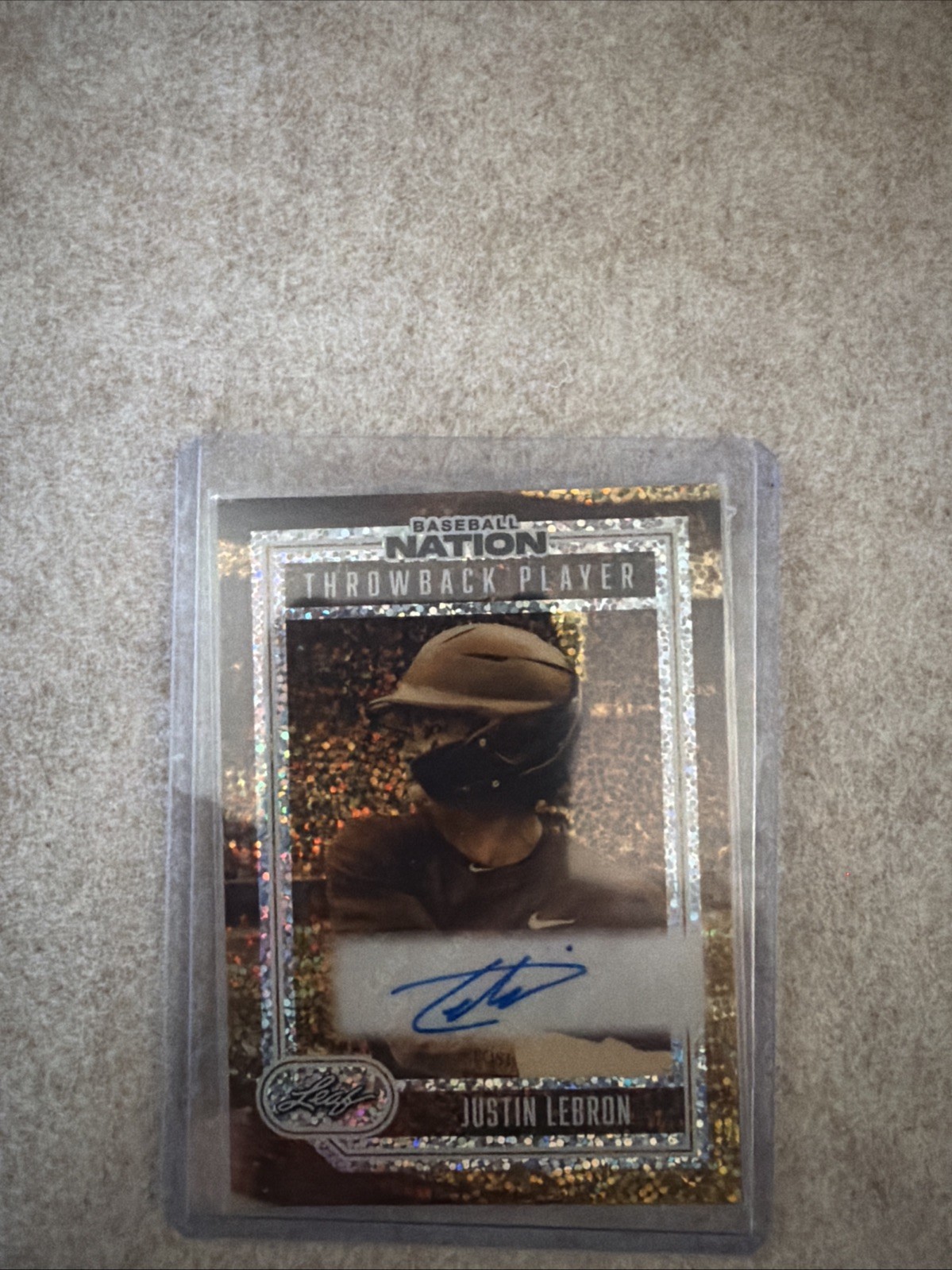 2026 Justin LeBron Auto /25