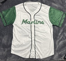 Florida Miami Marlins Flanigans Fest jersey white XL Youth MLB Baseball 2025 Fan