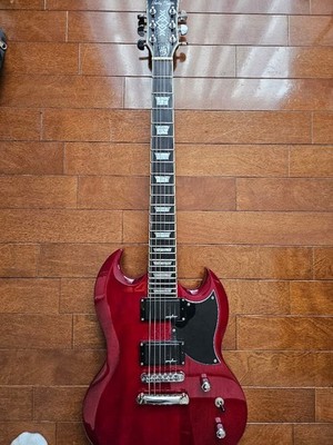 Harley Benton Double-Cut Electric Guitar Active Pickups Stainless Fret Gotoh