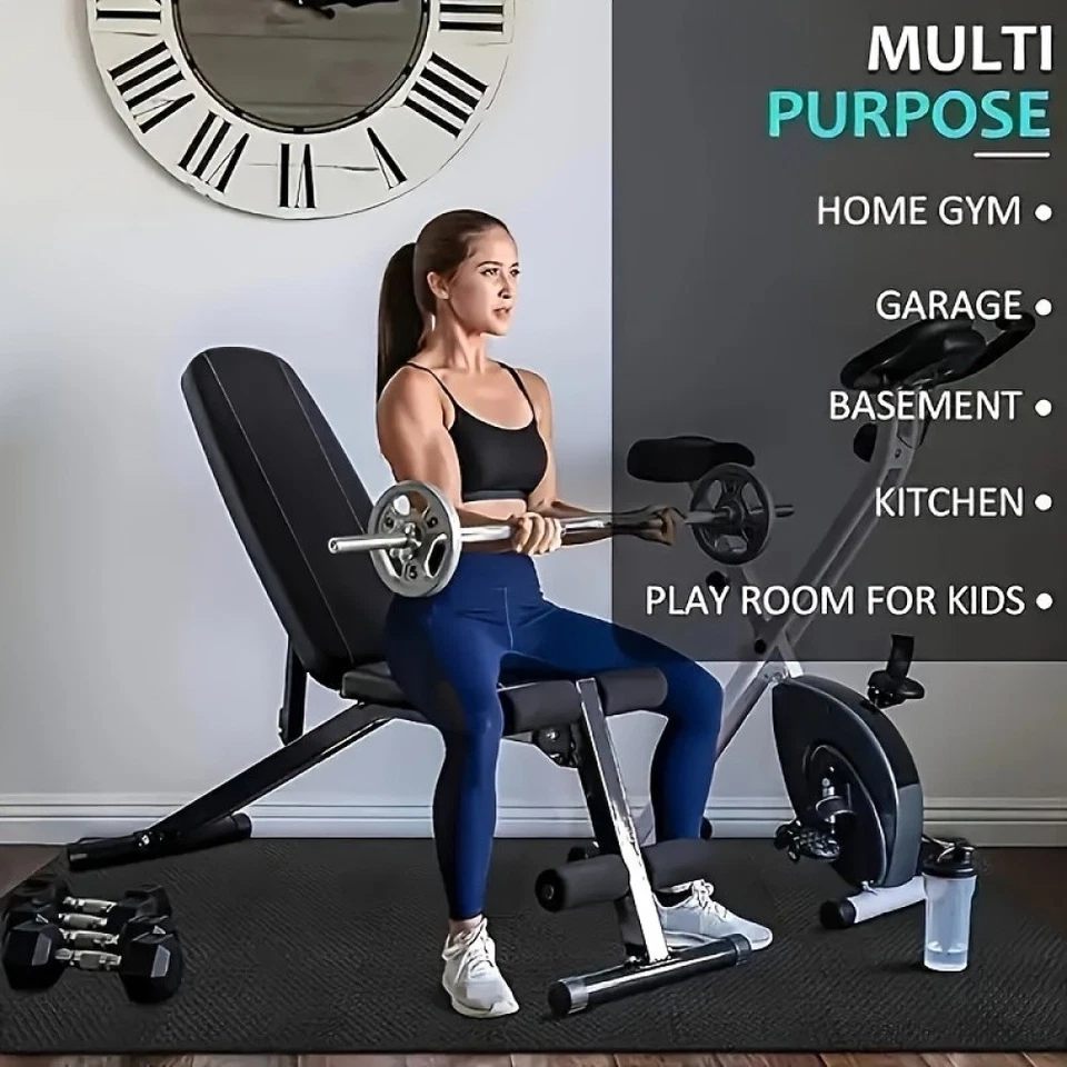 24pcs 24*24" Interlocking Multi-Purpose EVA Foam Flooring Tiles for Home Gym - Image 3 of 4