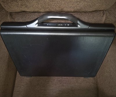  USA VTG! Samsonite ''JB'' Envoy Ribbed Hard Shell Business Briefcase Attache Bag