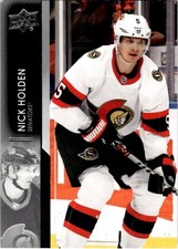 2021 Upper Deck #608 Nick Holden - Ottawa Senators