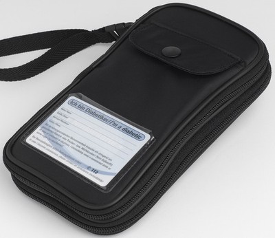 Diabetikertasche Nylon mit Kühlelement Tasche für Diabetiker Insulin Kühltasche
