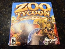 Zoo Tycoon Disc 1 Complete Collection PC 2003 Microsoft Marine Mania Disc 2