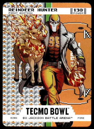 Bo Jackson Battle Arena Tecmo Bowl Endzone Fire Reindeer Hunter Myles Garrett