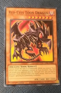 Red Eyes Toon Dragon | eBay