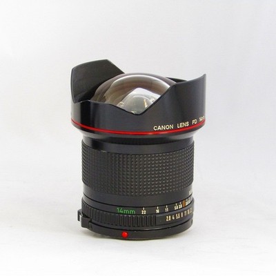 キヤノン CANON NewFD 14/2.8 L Canon New FD 14mm f/2.8L Rare Ultra Wide Angle Prime Lens from