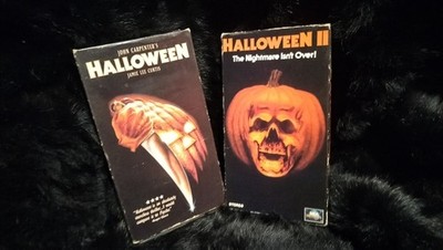 Halloween 1979 -1982  Set Of Two VHS Tapes Halloween & Halloween 2