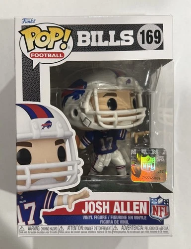 Funko Pop NFL Josh Allen #169 Buffalo Bills Vinyl Figure w/Box Mint QB