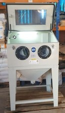 Sandblast Cabinet SBC220BF Front Opening  For Workshop in CREAM WITH EXTRACTOR