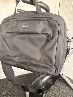 Black Laptop Bag. Amazon Basics. With Handle & Strap & Laptop Stand 99p Start