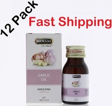 12 Pack Hemani Garlic Oil 30ml Natural Hair Growth Scalp Treatment FAST SHIPPING