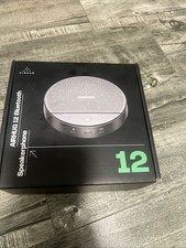 Bluetooth Speakerphone, Conference Speaker and Microphone, 4 Mics 360°Voice Pick