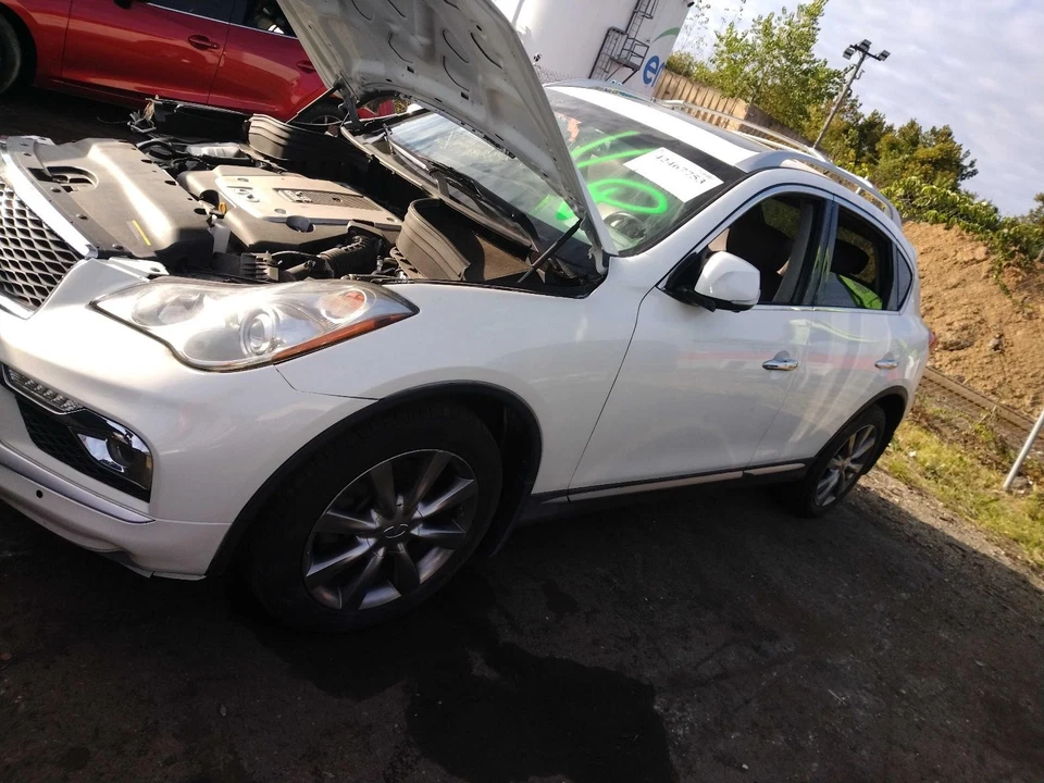 Infiniti QX50 2016 conjunto de parachoques blanco fabricante de equipos originales usado 107 k millas NJ25-20986-510501 Foto 2 de 4