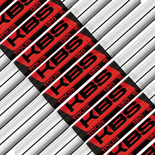 KBS TOUR .370 PARALLEL TIP STEEL IRON SHAFTS SET CHOOSE FLEX  WEIGHT