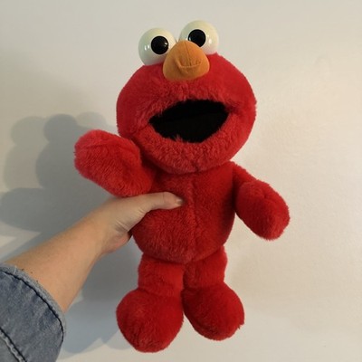 Original 1995 Tyco Tickle Me Elmo 16'' Stuffed Plush Pre-owned Works Tested