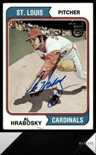 2014 Topps 75th Anniversary Buybacks #1974-108 Al Hrabosky Auto Signed Beckett