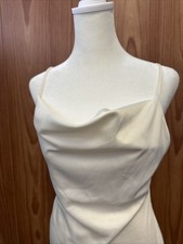 NEW Urban Outfitters White Spaghetti Strap Mini Dress Adjustable S Small NWT