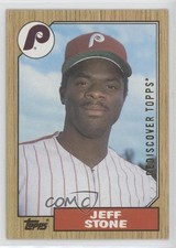 2017 Topps Rediscover Topps Buybacks Gold Jeff Stone #1987-532 g3c