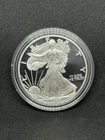 1996 U.S. Mint American Eagle 1oz Silver Dollar Proof Coin w/ box and COA