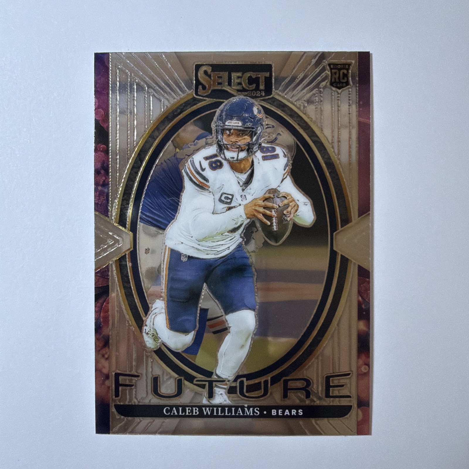 2024 Panini Select - Select Future Caleb Williams #18 (RC) Chicago Bears 