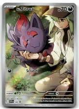 N's Zorua - SVP SV: Scarlet & Violet Promo Cards #189 Promo  NM