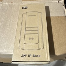 2N IP Base IP Intercom Main Unit with Camera Black Frame 9156111CB