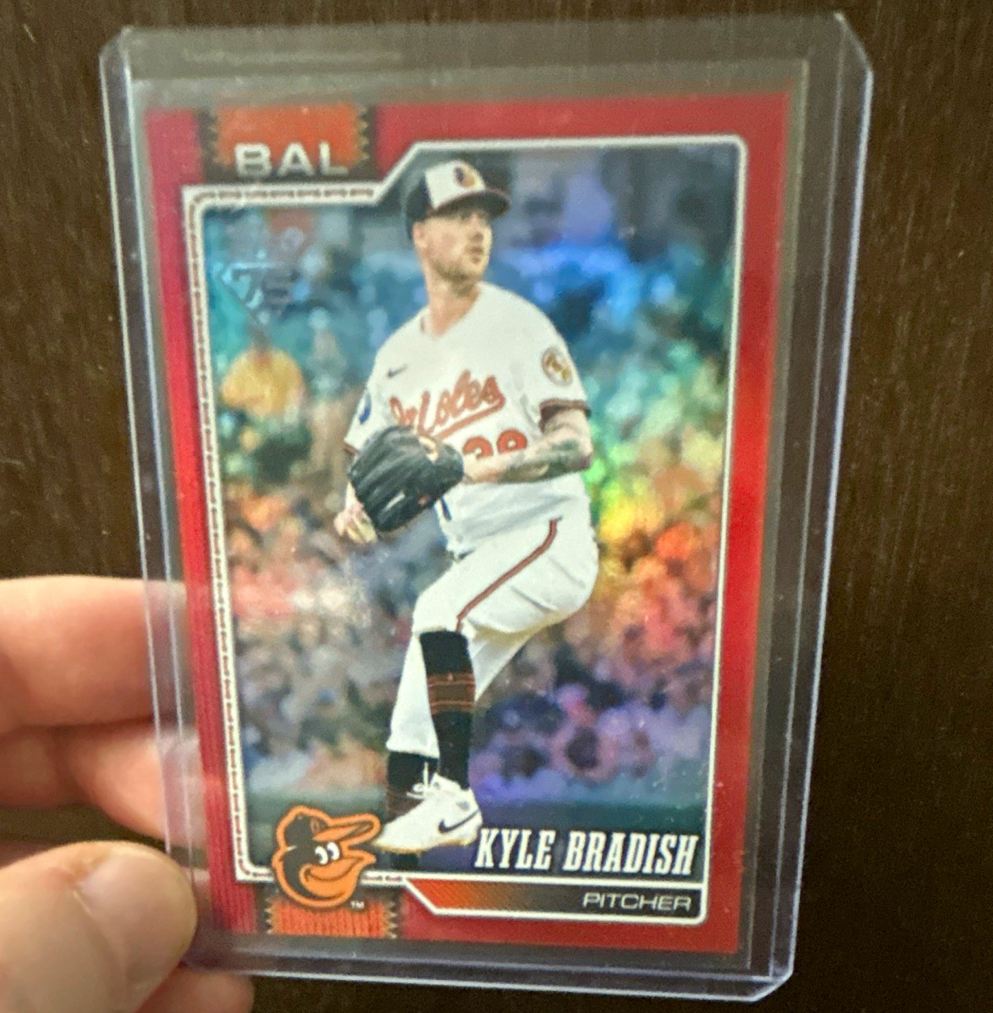 Topps 2024 Topps Chrome Kyle Bradish #647 Baltimore Orioles Serial Numbered /5