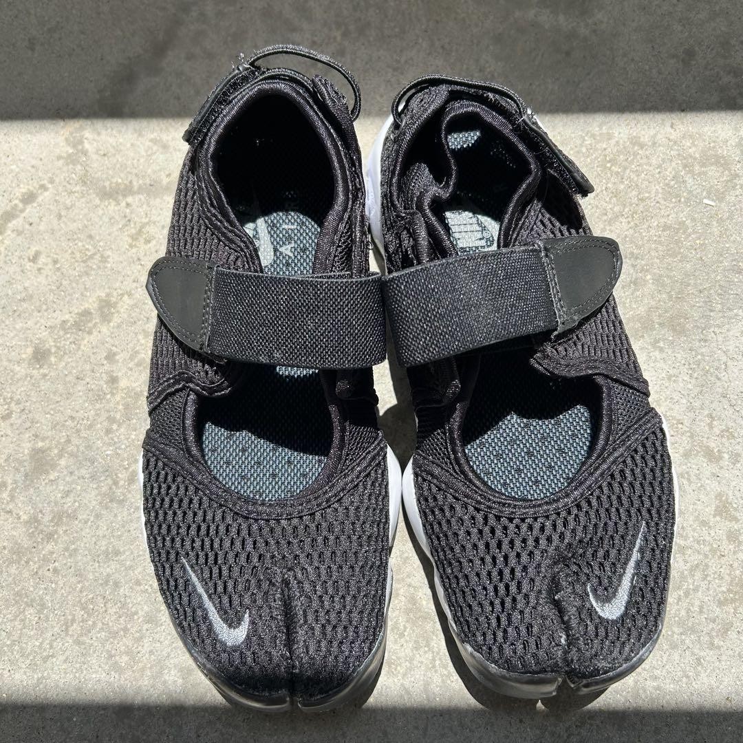 Women 6.0US Nike Air Rift Lift Mesh Black Women Sneaker