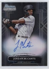 2022 Bowman Sterling Prospect Auto Jordan McCants #PA-JM Auto 16ut